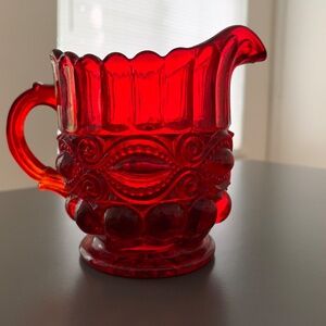 Mosser Glass Eye Winker Creamer
